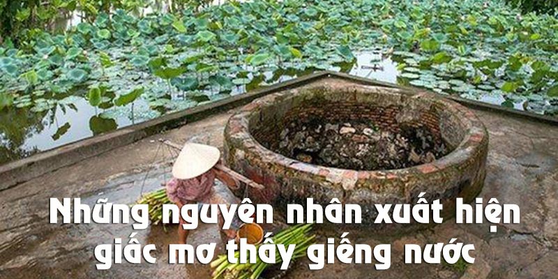 Khám phá một số nguyên do xuất hiện giấc mơ thấy giếng nước